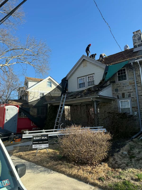 Before: Architectural Shingle Replacement in Montgomery County, PA